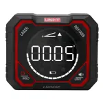UNI-T LM320E Digital Angle Gauge, 4 &times; 90&deg;, Color Display, 2 Magnetic Bases, 2 Laser Beams