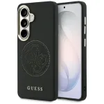 Case Guess Perforated Logo MagSafe for Samsung Galaxy S26 / black
