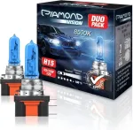 Ecost prekė po grąžinimo 2x H15 12V 55/15W Diamond Vision Xenon Look Effect Halogen Lamps Bulbs Ligh