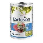 Exclusion Mono Protein Mediterraneo konservuotas pa&scaron;aras &scaron;unims su tunu, 400 g