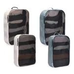 Thule | Packing Cube, 2x Large, 2x Medium | Packing Cube | Pond Gray/White
