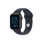 Apple Watch SE 3 GPS + Cellular 40mm Midnight Aluminium Case with Navy Blue Sport Band - S/M