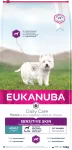 Eukanuba Daily Care Sensitive skin sausas maistas &scaron;unims su žuvimi, AB, 12 kg