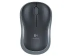 Logitech M185 Grey - belaidė pelė, pilka