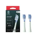 Oclean Ultra White 2 vnt. UW01 G02 dantų &scaron;epetėlio antgaliai, žali