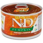 FARMINA N&D PUMPKIN - DOG Wet Venison&Pumpkin ADULT MINI 140 g (pak.6)