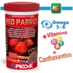 PRODAC RED PARROT granulės raudonoms žuvims 250ml 110g