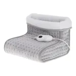 Adler | Feet warmer with LCD controller | AD 7432 | Number of heating levels 4 | Number of persons 1 | Washable | Remote control | Outer fabric: soft plush & sponge. Inner fabric: removable synthetic wool lining | 140 W | Grey