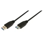 Logilink 1m USB A - USB A 3.0 F/M USB A,