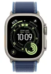 Apple Watch Ultra 3 Smartwatch 49 mm / Natural Titanium / Blue Trail Loop M/L