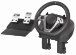 Genesis | Driving Wheel | Seaborg 400 | Silver/Black | Game racing wheel