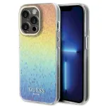 Guess GUHCP14LHDECMI Hardcase IML Faceted Mirror Disco Iridescent for iPhone 14 Pro 6.1"