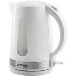 Gorenje | Kettle | K17WE | Electric | 2200 W | 1.7 L | Plastic/Metal | 360&deg; rotational base | White