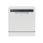 Candy Dishwasher | CP 8F9FFW | Free-standing | Width 55 cm | Number of place settings 8 | Number of programs 8 | Energy efficiency class F | Display | White