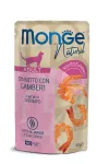 Monge Natural kons. pa&scaron;aras suaugusioms katėms tuno kąsneliai su krevetėmis želėje 80g