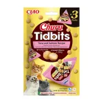 Churu Tidbits skanėstai katėms su tunu ir la&scaron;i&scaron;a, 36g 3 vnt