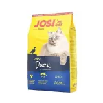 JosiCat Crispy Duck sausas pa&scaron;aras katėms, 650g