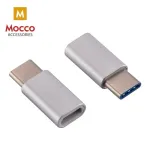 Mocco Universal Adapter Micro USB to USB Type-C Connection Silver