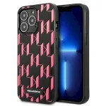 Karl Lagerfeld KLHCP13LMNMP1P Hardcase for iPhone 13 Pro / 13 6,1" / pink Monogram Plaque