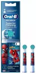 Braun EB10-2 Spiderman Electric Toothbrush Heads for Children 2pcs