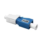 Qoltec Suppresor fiber optic LC/UPC(F) - LC/UPC(M) | Singlemode | 8dB