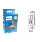 Lemputė PHILIPS 1W 12V SV8,5 T10.5X38 LED Ultinon Pro6000SI