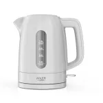 Adler Kettle | AD 1380w | Electric | 2200 W | 1 L | Polypropylene | 360&deg; rotational base | White