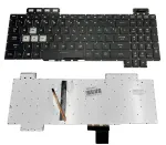 Klaviatūra ASUS ROG GL703GS GL703GM FX504 FX505, US, su pa&scaron;vietimu