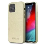 Guess GUHCP12LIGLGO Hardcase Iridescent for iPhone 12 Pro Max 6,7" / gold