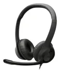 Logitech H390 Laidinės ausinės, USB-C, Juoda
