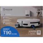 SALE OUT. Ecovacs DEEBOT T90 Max OMNI Vacuum Cleaner,Robot,Wet&Dry,30000Pa,TruEdge 3.0,ZeroTangle 4.0,OZMO Roller 3.0,White+OMNI Auto-Empty | Ecovacs Robot Vacuum Cleaner | DEEBOT T90 Max OMNI | Wet&Dry | Operating time (max) 257 min | 5200 mAh | Dus ...