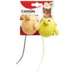 CAMON katėms megztos 2 pelės su katžole 7cm