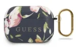 Guess GUACAPTPUBKFLO3 Silicone Headset Holder Bag For Airpods Pro Floral N.3