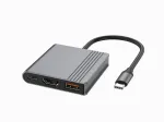 Gembird A-CM-COMBO3-05 USB-C 3-in-1 Multi-Port Adapter USB-A + HDMI + USB-C PD 90W