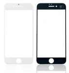 LCD stikliukas Apple iPhone 8/SE 2020 su rėmeliu ir OCA baltas V2 ORG