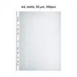 AD Class Įmautės dokumentams A4 matinės 50 mikr., pakuotėje 100 vnt. (A4OP50-100)