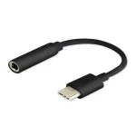 SAVIO USB Type 3.1 C (M) &ndash; Jack 3.5mm (F) Audio adapter Black AK-35/B