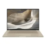 Asus Zenbook UX3607OA-SQ024X | Zabriskie Beige (Top case-color) & Dark Beige (Keyboard color) | 16 " | OLED | 3K | 2880 x 1800 pixels | 120 Hz | Glossy | Snapdragon X2 Elite Extreme | X2E94100 | 48 GB | LPDDR5X | Solid-state drive capacity 1000 GB |  ...