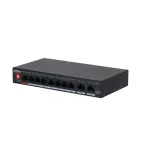 PoE &scaron;akotuvas 8*100Mbps PoE portai ir 2 Uplink 1000Mbps, Port1-60W, Port2-8-30W, Total-96W