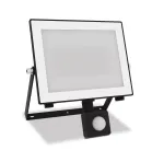 Philips Lois LED Floodlight 50W 5400lm 3000K IP65 Motion Sensor / dusk sensor / black