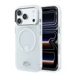 Dėklas Lacoste IML Frosted Petit Pique Metal Logo MagSafe Apple iPhone 18 Pro