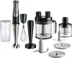 Braun | Hand Blender | MultiQuick 9 MQ9187XLI | Hand Blender | 1200 W | Number of speeds 3 | Black/Stainless Steel
