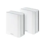 Asus | Tri-band WiFi 7 Smart AiMesh Router | ZenWiFi BT10 (2pk) | 802.11be | 18000 Mbit/s | Ethernet LAN (RJ-45) ports 3 | Mesh Support Yes | MU-MiMO No | 4G/5G | Antenna type Internal | 1