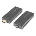 Digitus | 4K Wireless Video Extender, 30 m (USB-C - HDMI) | DS-55324 | Black/Silver