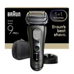 Braun Shaver | 9615S Series 9 Pro+ | Operating time (max) 60 min | Wet & Dry | Grey