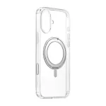 Baseus SkyRing 360&deg; Magnetic Case with Stand for iPhone 16 / transparent
