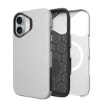 Dėklas Perfectionists Triangle Mag Case Apple iPhone 13/14 sidabrinis