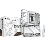 Gigabyte X870 AORUS ELITE X3D ICE | Processor family AMD | Processor socket AM5 | DDR5 | Supported hard disk drive interfaces SATA, M.2 | Number of SATA connectors 4