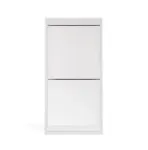 OPENO 2W WHITE Wardrobe &ndash; Modular Wardrobe with 2 Rails for the Bedroom