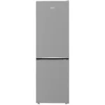 BEKO Refrigerator | B1RCNA364XB | Energy efficiency class E | Free standing | Combi | Height 186.5 cm | No Frost system | Fridge net capacity 210 L | Freezer net capacity 106 L | 37 dB | Grey